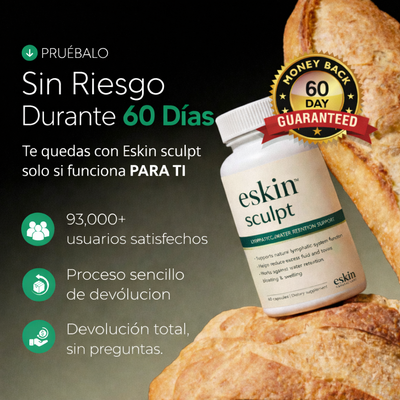 Nueva Fórmula de Máxima Potencia – Cápsulas de Drenaje Linfático eskin™ Sculpt